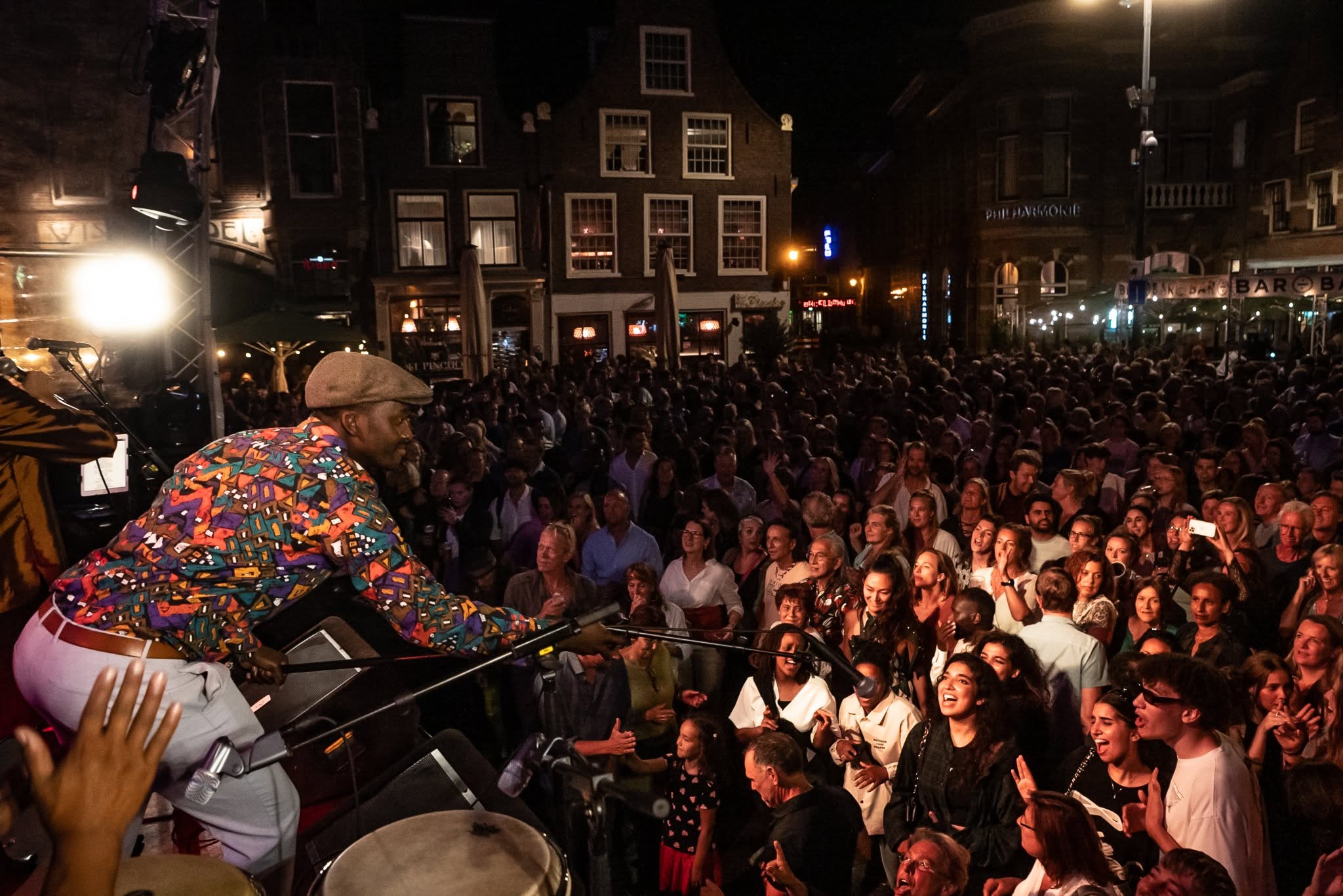 WILDNOFF crowd — festival night